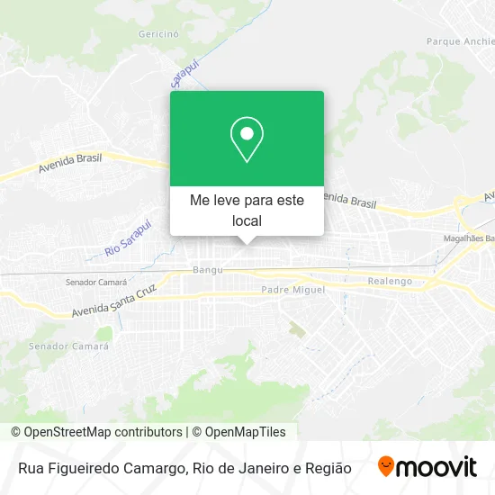 Rua Figueiredo Camargo mapa