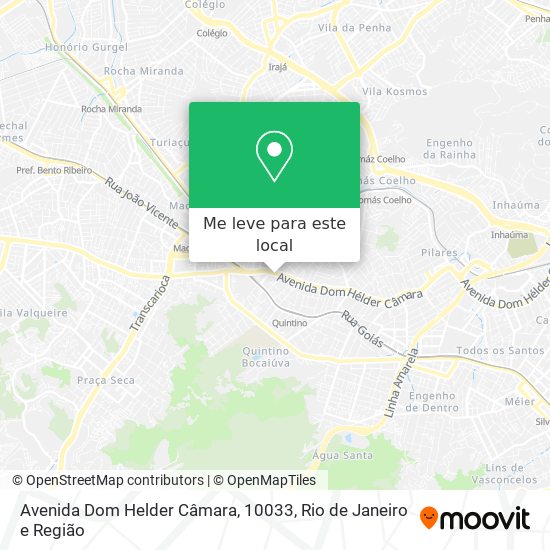Avenida Dom Helder Câmara, 10033 mapa