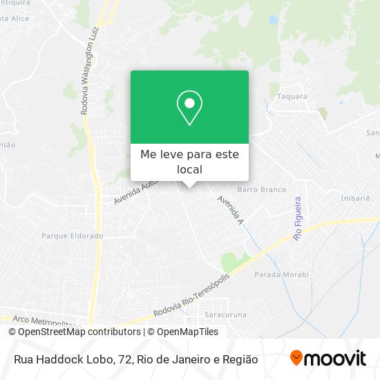 Rua Haddock Lobo, 72 mapa