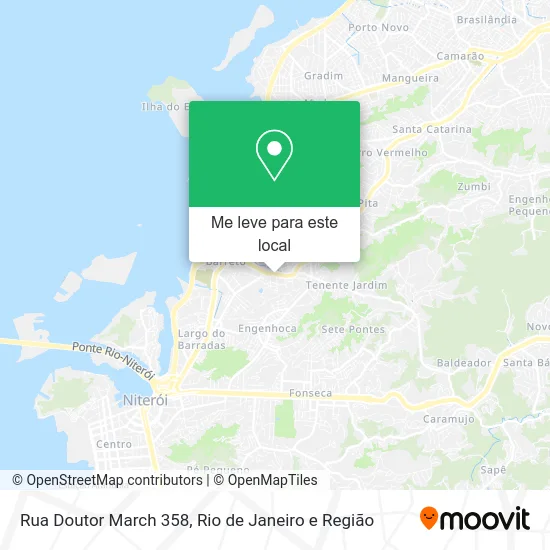 Rua Doutor March 358 mapa
