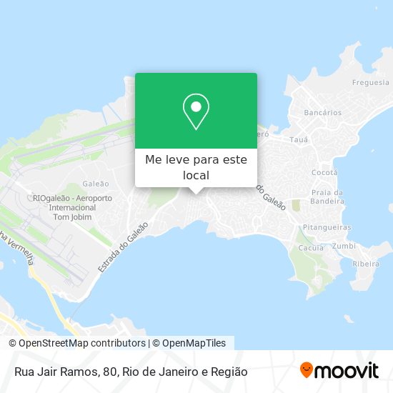Rua Jair Ramos, 80 mapa