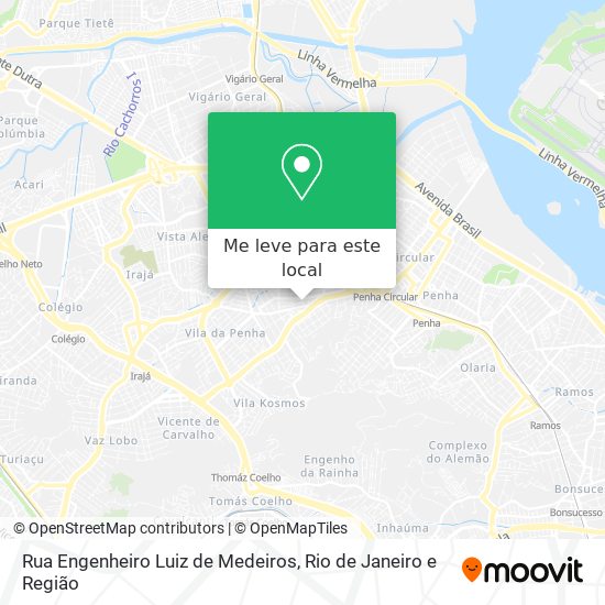 Rua Engenheiro Luiz de Medeiros mapa