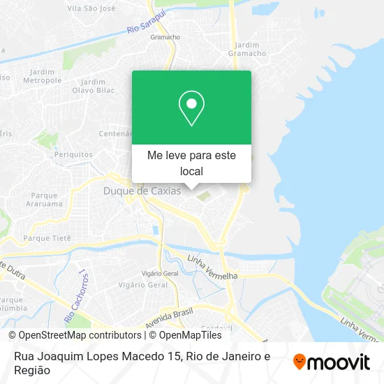 Rua Joaquim Lopes Macedo 15 mapa