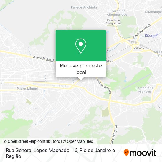 Rua General Lopes Machado, 16 mapa