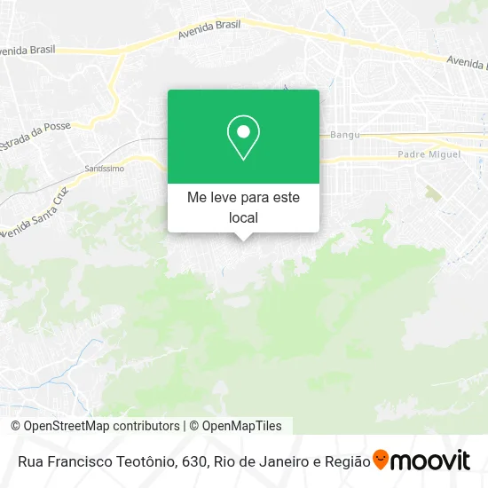 Rua Francisco Teotônio, 630 mapa