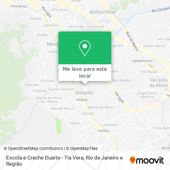 Escola e Creche Duarte - Tia Vera mapa