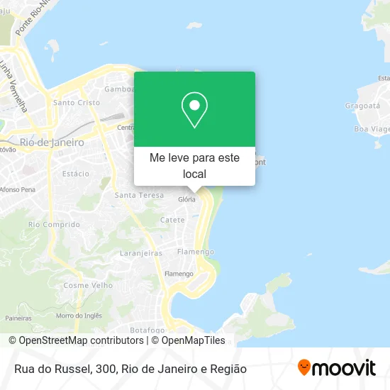 Rua do Russel, 300 mapa