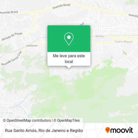Rua Santo Amós mapa