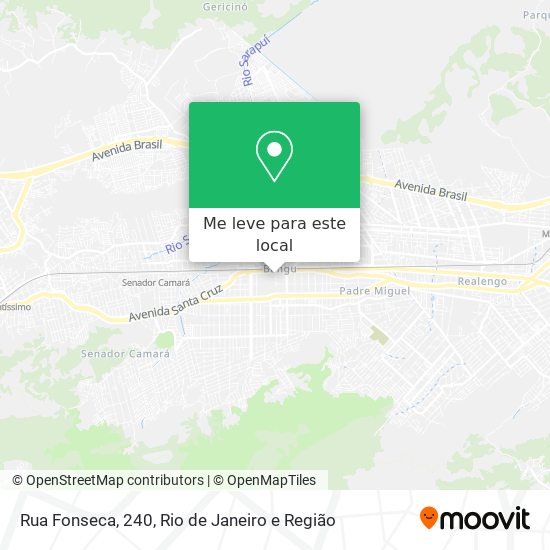 Rua Fonseca, 240 mapa