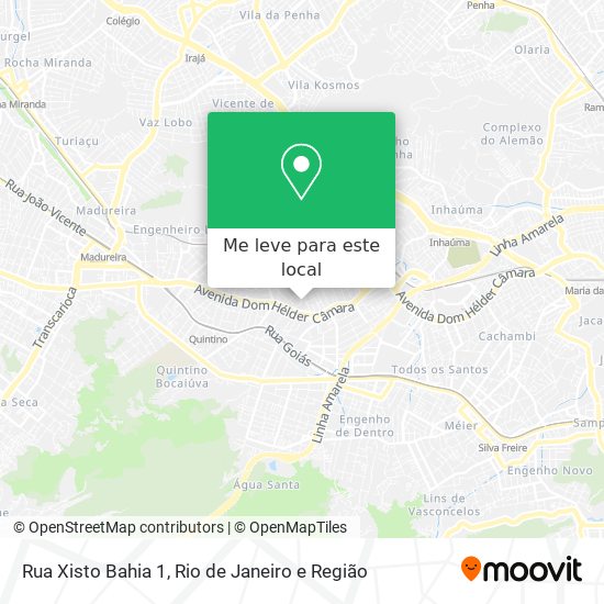 Rua Xisto Bahia 1 mapa