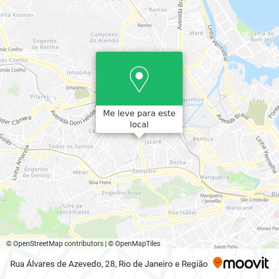 Rua Álvares de Azevedo, 28 mapa