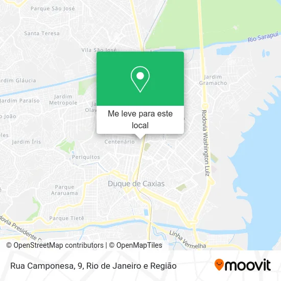 Rua Camponesa, 9 mapa