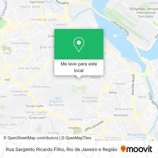 Rua Sargento Ricardo Filho mapa
