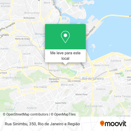 Rua Sinimbu, 350 mapa
