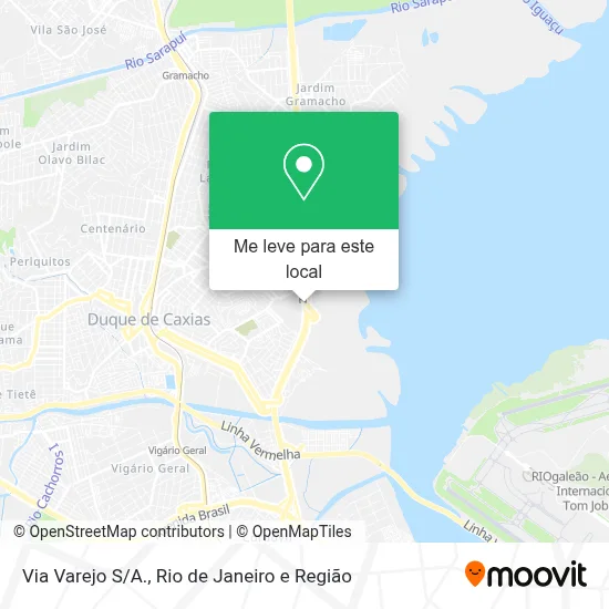 Via Varejo S/A. mapa