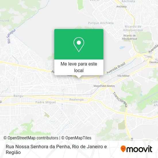 Rua Nossa Senhora da Penha mapa
