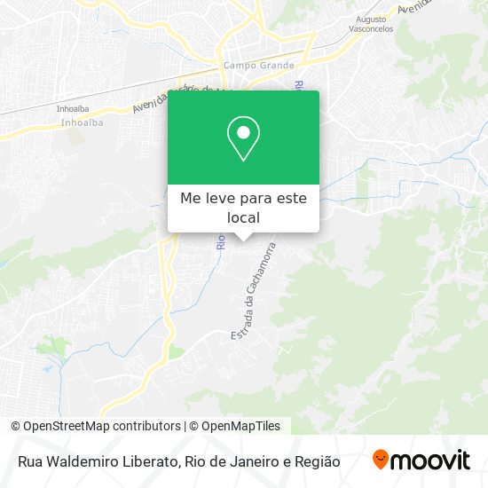Rua Waldemiro Liberato mapa