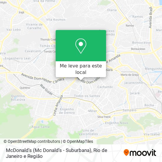 McDonald's (Mc Donald's - Suburbana) mapa