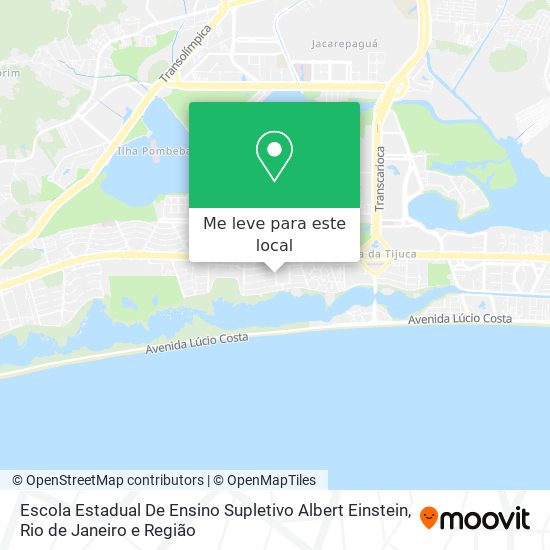 Escola Estadual De Ensino Supletivo Albert Einstein mapa