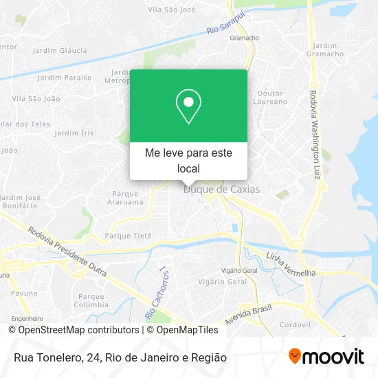 Rua Tonelero, 24 mapa