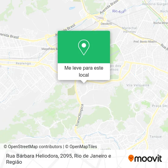 Rua Bárbara Heliodora, 2095 mapa