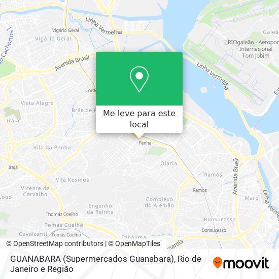 GUANABARA (Supermercados Guanabara) mapa