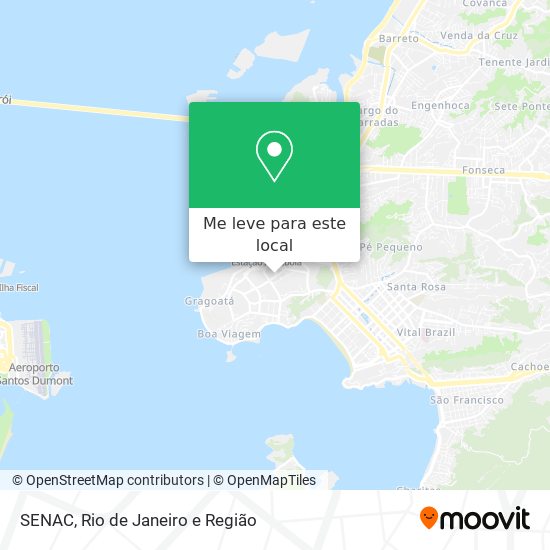 SENAC mapa