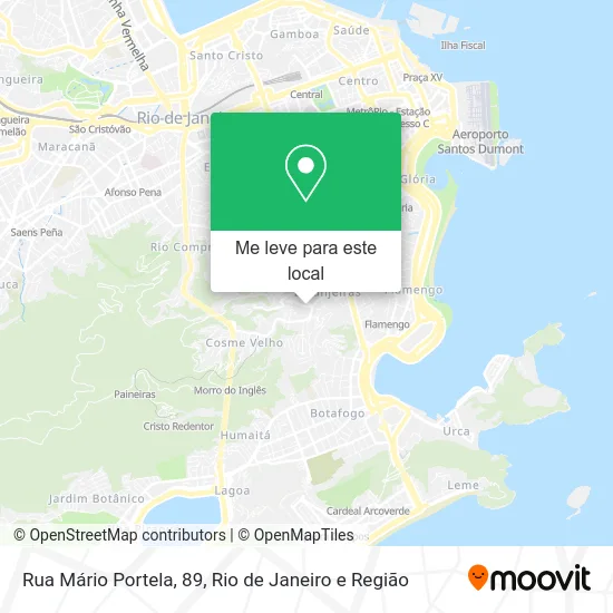 Rua Mário Portela, 89 mapa
