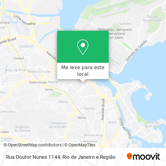 Rua Doutor Nunes 1144 mapa