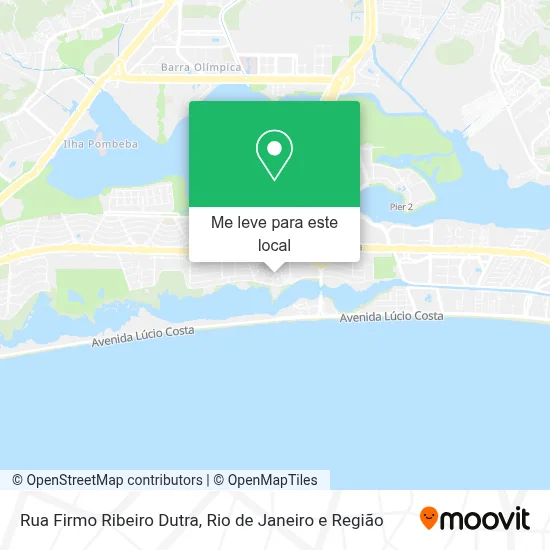 Rua Firmo Ribeiro Dutra mapa