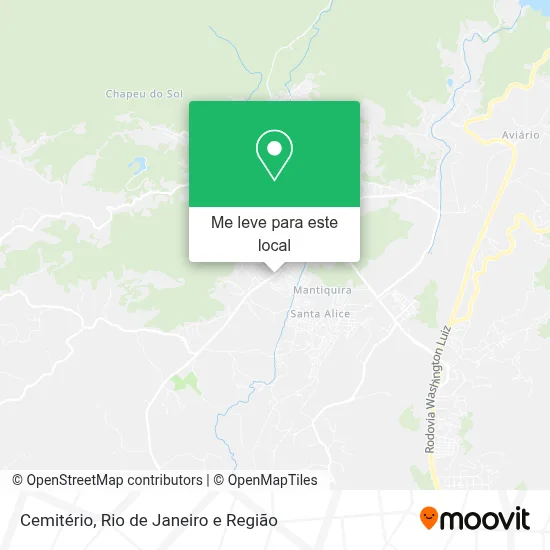 Cemitério mapa