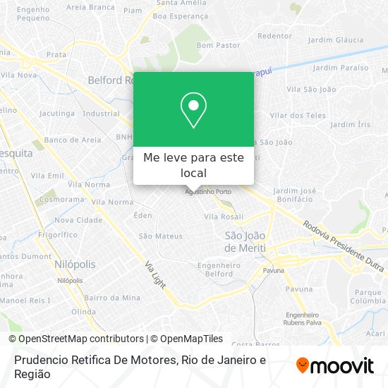 Prudencio Retifica De Motores mapa