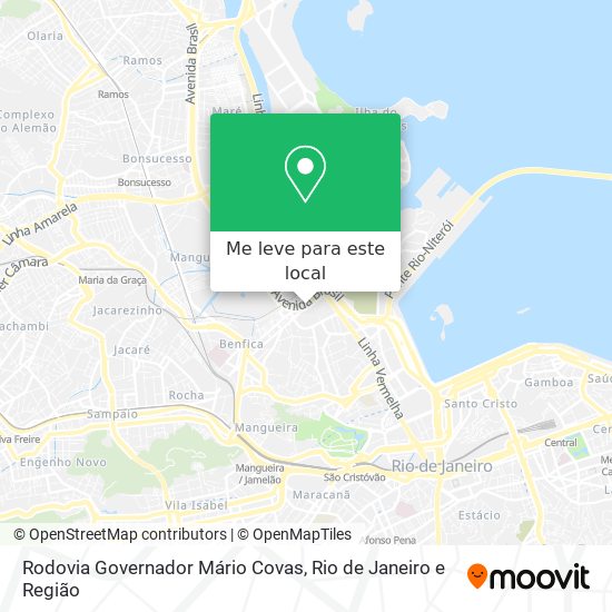 Rodovia Governador Mário Covas mapa