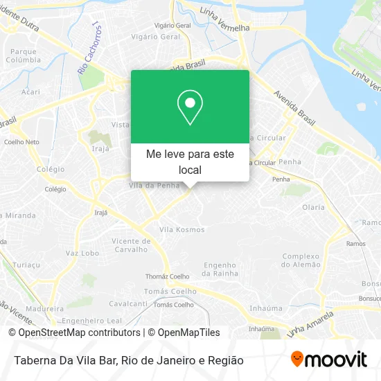 Taberna Da Vila Bar mapa