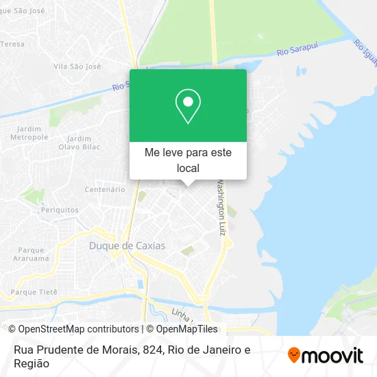 Rua Prudente de Morais, 824 mapa