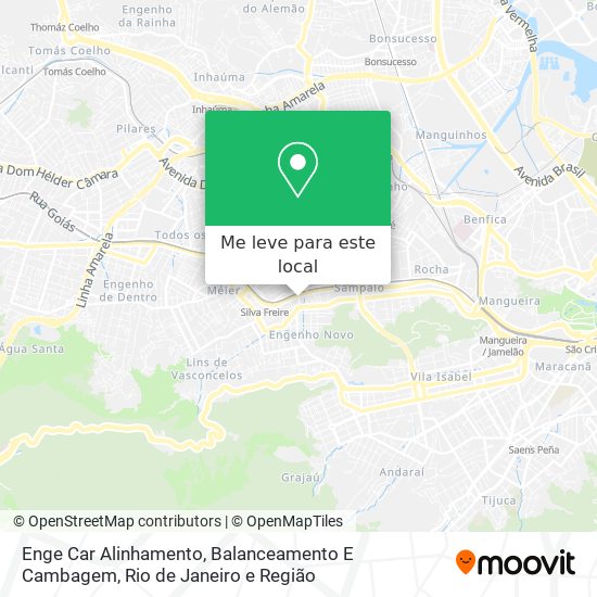 Enge Car Alinhamento, Balanceamento E Cambagem mapa