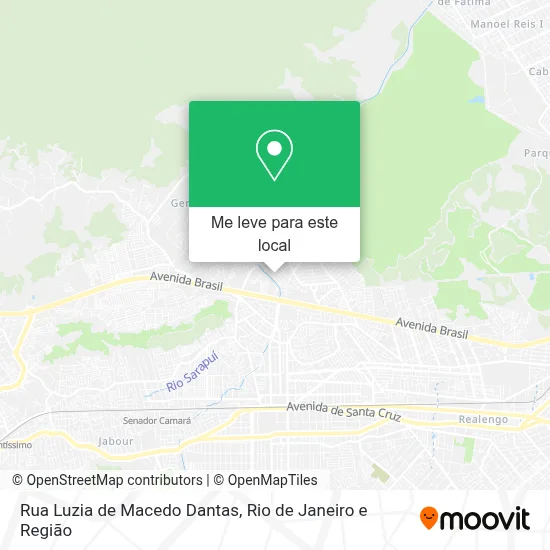 Rua Luzia de Macedo Dantas mapa