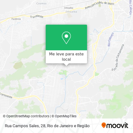 Rua Campos Sales, 28 mapa