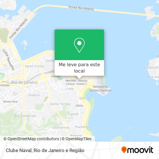 Clube Naval mapa