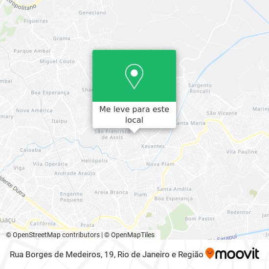 Rua Borges de Medeiros, 19 mapa