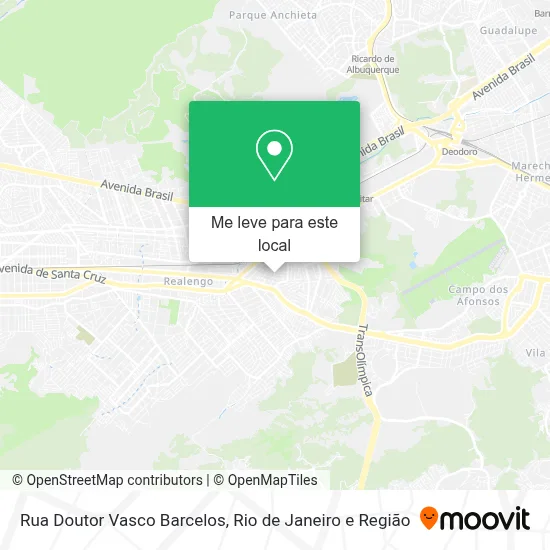 Rua Doutor Vasco Barcelos mapa