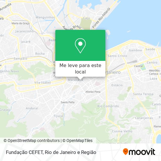 Fundação CEFET mapa