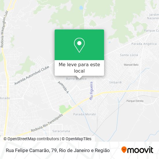 Rua Felipe Camarão, 79 mapa