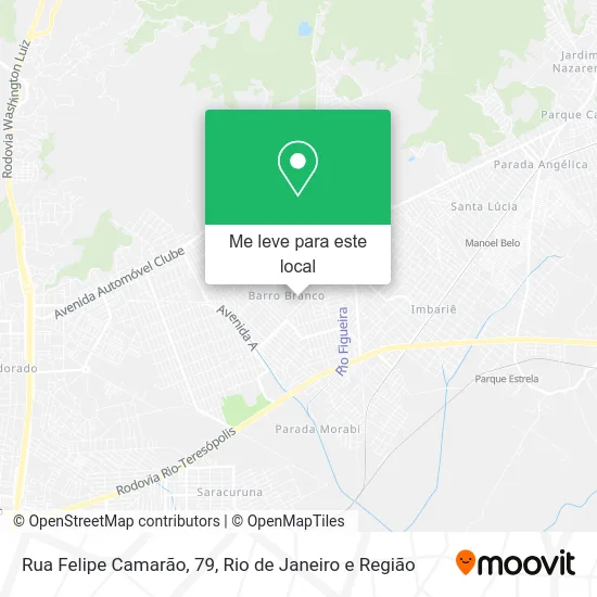 Rua Felipe Camarão, 79 mapa