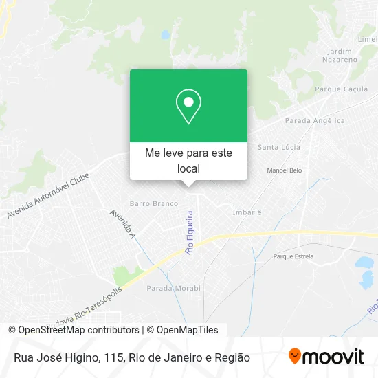 Rua José Higino, 115 mapa