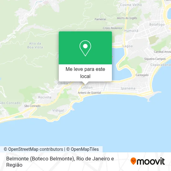 Belmonte (Boteco Belmonte) mapa