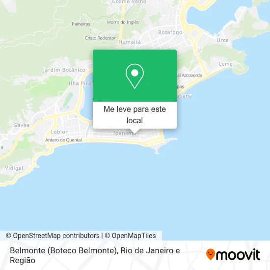 Belmonte (Boteco Belmonte) mapa