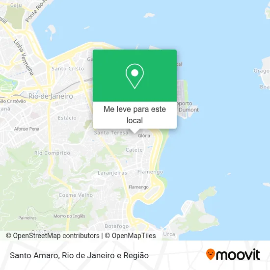 Santo Amaro mapa