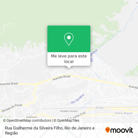Rua Guilherme da Silveira Filho mapa
