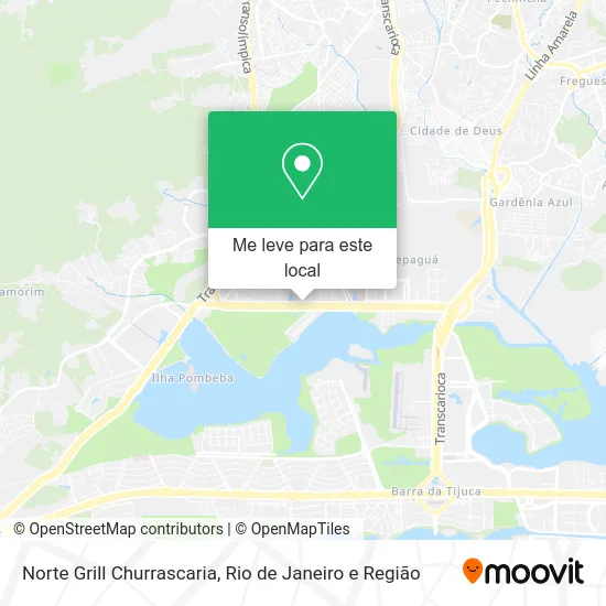 Norte Grill Churrascaria mapa